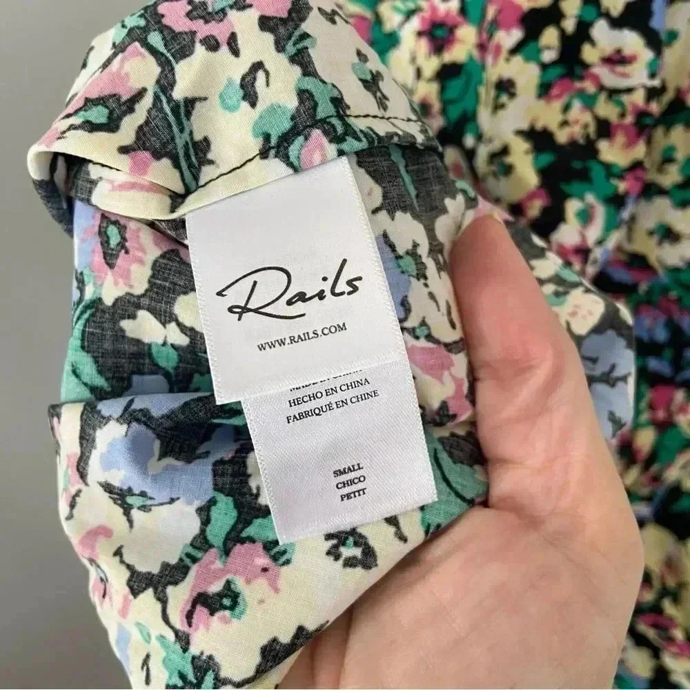 NWT Rails Carmen Mini Dress Wildflower Meadow size Small - Picture 9 of 14